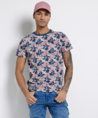 t-shirt met bloemenprint