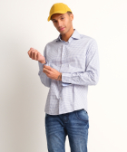 slim fit overhemd