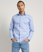 slim fit overhemd poplin