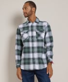 flanel overhemd met borstzakken