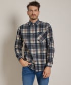 flanel overhemd met print
