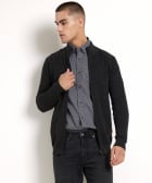 vest met nylon details