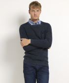 trui met rits borstzakje