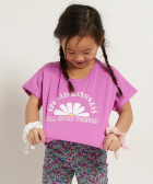 oversized kort t-shirt met print