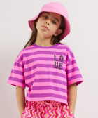 oversized t-shirt gestreept