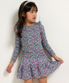 ruches top met bloemenprint