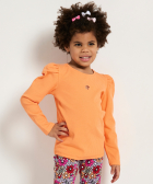 rib top met schouderplooien