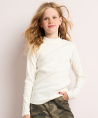 rib top met borstprint