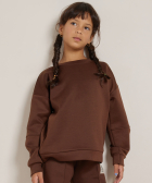 oversized trui met label