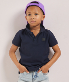 polo met knoopsluiting