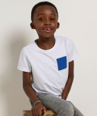 t-shirt met nylon borstzakje