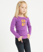 top met fancy opdruk
