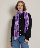sjaal met bloemenprint