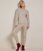 pyjama set soft rib
