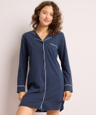 nachthemd met knoopsluiting