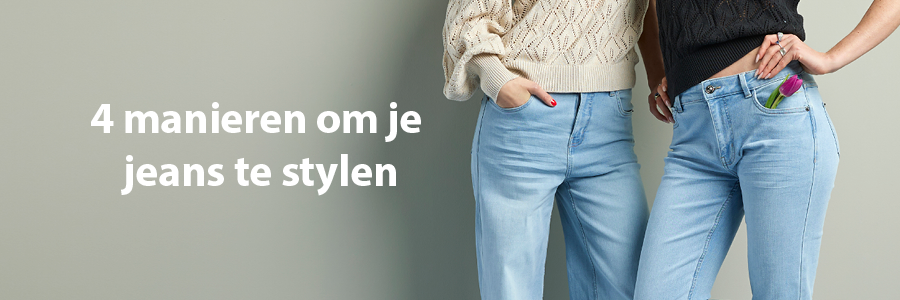 4 manieren om je jeans te stylen