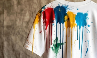 hoe krijg je verf uit kleding?