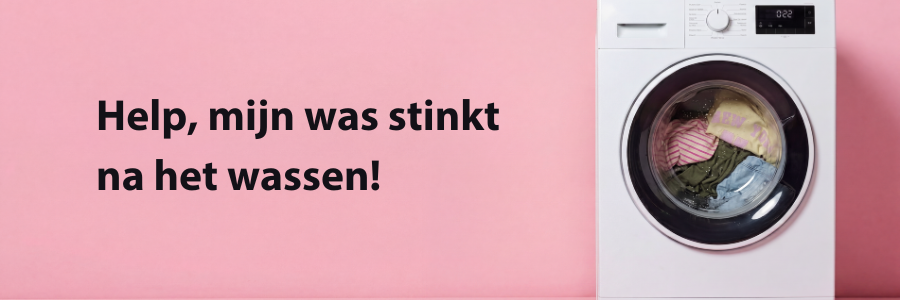 Help, mijn was stinkt na het wassen!