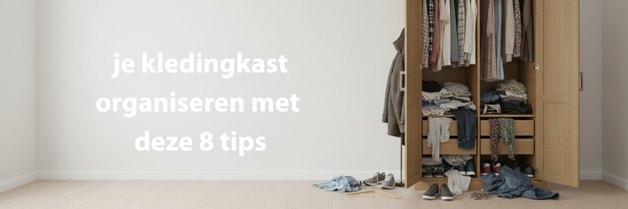 je kledingkast organiseren met deze 8 tips